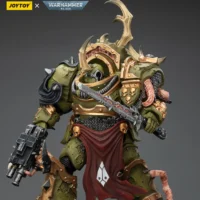 Action Figure - JOYTOY Death Guard Blightlord Terminator with Combi-bolter and Bubotic Blade 1 18 - Warhammer 40K rectangle image 5