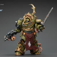 Action Figure - JOYTOY Death Guard Blightlord Terminator with Combi-bolter and Bubotic Blade 1 18 - Warhammer 40K rectangle image 6