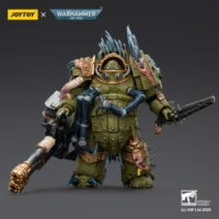 Action Figure - JOYTOY Death Guard Blightlord Terminator with Reaper Autocannon and Bubotic Blades 1 18 - Warhammer 40K 1 Action Figure - JOYTOY Death Guard Blightlord Terminator with Reaper Autocannon and Bubotic Blades 1 18 - Warhammer 40K 1