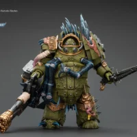 Action Figure - JOYTOY Death Guard Blightlord Terminator with Reaper Autocannon and Bubotic Blades 1 18 - Warhammer 40K rectangle image 2 Action Figure - JOYTOY Death Guard Blightlord Terminator with Reaper Autocannon and Bubotic Blades 1 18 - Warhammer 40K rectangle image 2
