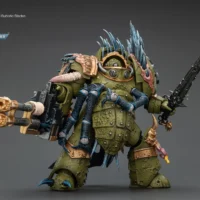 Action Figure - JOYTOY Death Guard Blightlord Terminator with Reaper Autocannon and Bubotic Blades 1 18 - Warhammer 40K rectangle image 5 Action Figure - JOYTOY Death Guard Blightlord Terminator with Reaper Autocannon and Bubotic Blades 1 18 - Warhammer 40K rectangle image 5