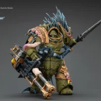 Action Figure - JOYTOY Death Guard Blightlord Terminator with Reaper Autocannon and Bubotic Blades 1 18 - Warhammer 40K rectangle image 7 Action Figure - JOYTOY Death Guard Blightlord Terminator with Reaper Autocannon and Bubotic Blades 1 18 - Warhammer 40K rectangle image 7