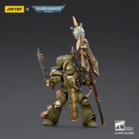 Action Figure - JOYTOY Death Guard Plague Marine Icon bearer with Boltgun and Plague knife 1 18 - Warhammer 40K 4