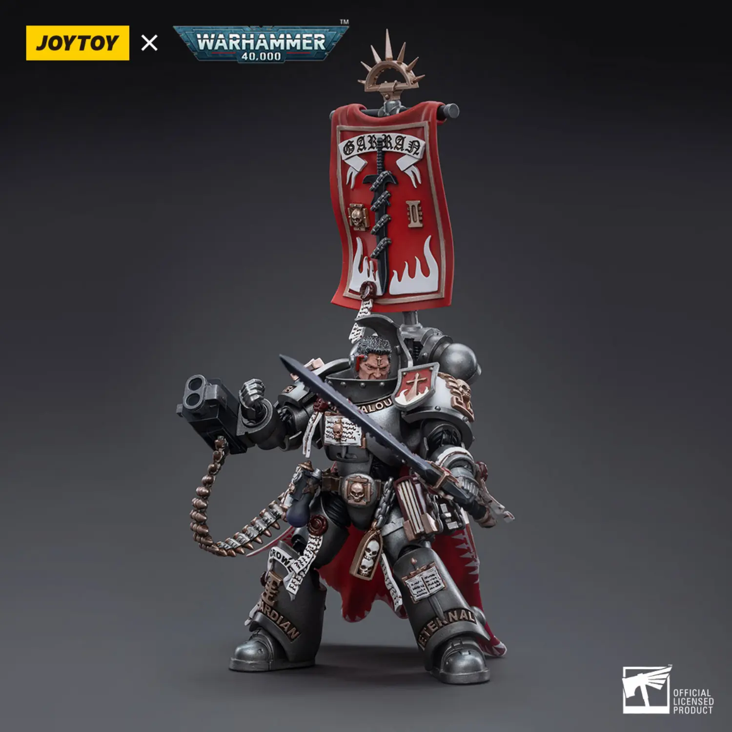 Action Figure - JOYTOY Grey Knights Castellan Crowe 1 18 - Warhammer 40K