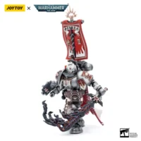 Action Figure - JOYTOY Grey Knights Castellan Crowe 1 18 - Warhammer 40K in white background 2