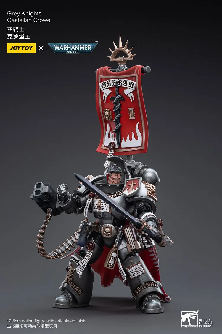 Action Figure - JOYTOY Grey Knights Castellan Crowe 1 18 - Warhammer 40K rectangle image 5