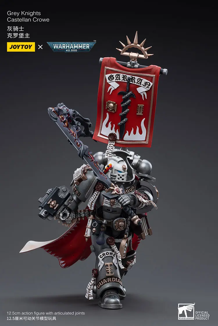 Action Figure - JOYTOY Grey Knights Castellan Crowe 1 18 - Warhammer 40K rectangle image 6