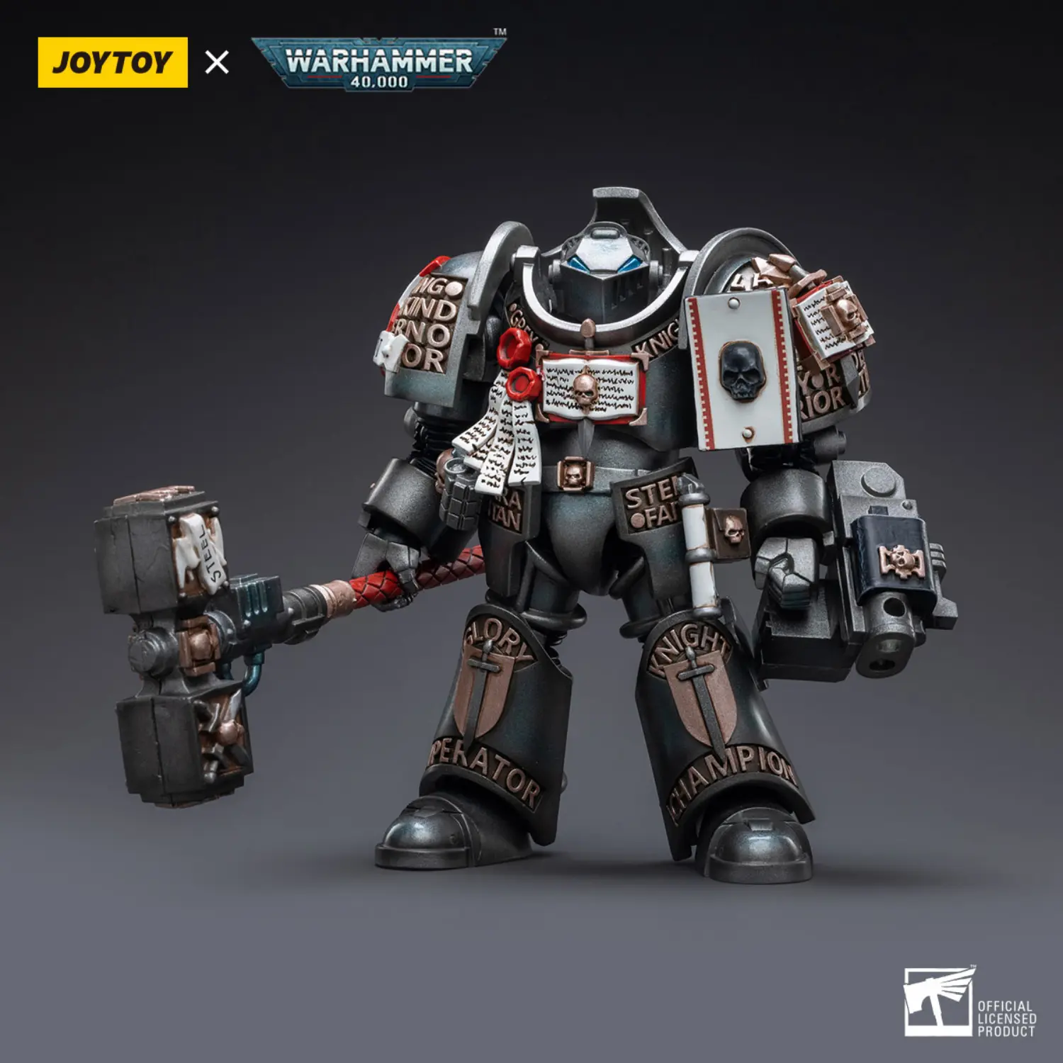 Action Figure - JOYTOY Grey Knights Terminator Caddon Vibova 1 18 - Warhammer 40K Action Figure - JOYTOY Grey Knights Terminator Caddon Vibova 1 18 - Warhammer 40K