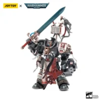 Action Figure - JOYTOY Grey Knights Terminator Incanus Neodan 1 18 - Warhammer 40K in white background Action Figure - JOYTOY Grey Knights Terminator Incanus Neodan 1 18 - Warhammer 40K in white background