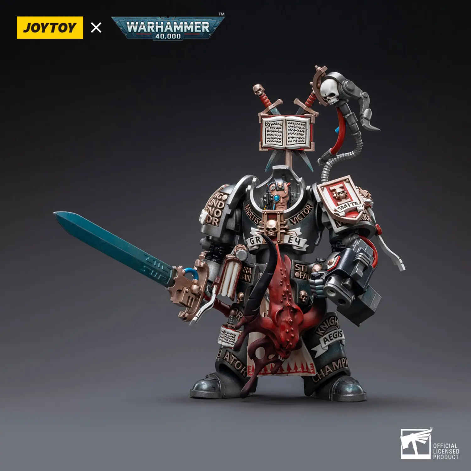 Action Figure - JOYTOY Grey Knights Terminator Incanus Neodan 1 18 - Warhammer 40K Action Figure - JOYTOY Grey Knights Terminator Incanus Neodan 1 18 - Warhammer 40K