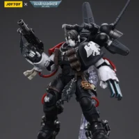 Action Figure - JOYTOY Raven Guard Chapter Master Kayvaan Shrike 1 18 - Warhammer 40K on the base rectangle image 6