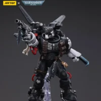 Action Figure - JOYTOY Raven Guard Chapter Master Kayvaan Shrike 1 18 - Warhammer 40K on the base rectangle image 7
