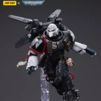 Action Figure - JOYTOY Raven Guard Chapter Master Kayvaan Shrike 1 18 - Warhammer 40K on the base rectangle image 8