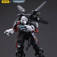 Action Figure - JOYTOY Raven Guard Chapter Master Kayvaan Shrike 1 18 - Warhammer 40K on the base rectangle image 9