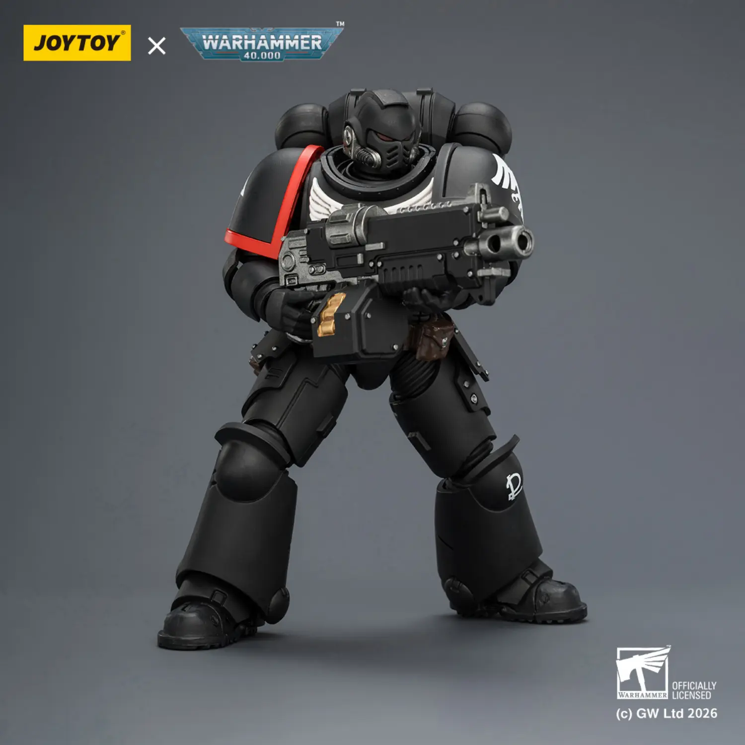 Action Figure - JOYTOY Raven Guard Intercessor with Bolt Rifle, Bolt Pistol, and Chainsword 1 18 - Warhammer 40K 5
