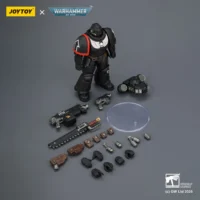 Action Figure - JOYTOY Raven Guard Intercessor with Bolt Rifle, Bolt Pistol, and Chainsword 1 18 - Warhammer 40K 7