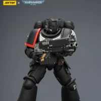 Action Figure - JOYTOY Raven Guard Intercessor with Bolt Rifle, Bolt Pistol, and Chainsword 1 18 - Warhammer 40K rectangle image 5