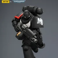 Action Figure - JOYTOY Raven Guard Intercessor with Bolt Rifle, Bolt Pistol, and Chainsword 1 18 - Warhammer 40K rectangle image 6