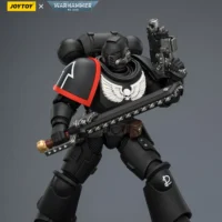 Action Figure - JOYTOY Raven Guard Intercessor with Bolt Rifle, Bolt Pistol, and Chainsword 1 18 - Warhammer 40K rectangle image 7