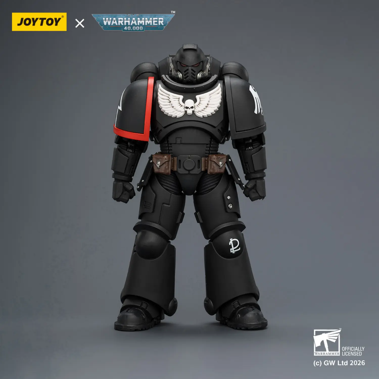 Action Figure - JOYTOY Raven Guard Intercessor without Bolt Rifle, Bolt Pistol, and Chainsword 1 18 - Warhammer 40K