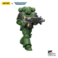 Action Figure - JOYTOY Salamanders Intercessor with Bolt Rifle, Bolt Pistol and Chainsword 1 18 - Warhammer 40K in white background 4 Action Figure - JOYTOY Salamanders Intercessor with Bolt Rifle, Bolt Pistol and Chainsword 1 18 - Warhammer 40K in white background 4