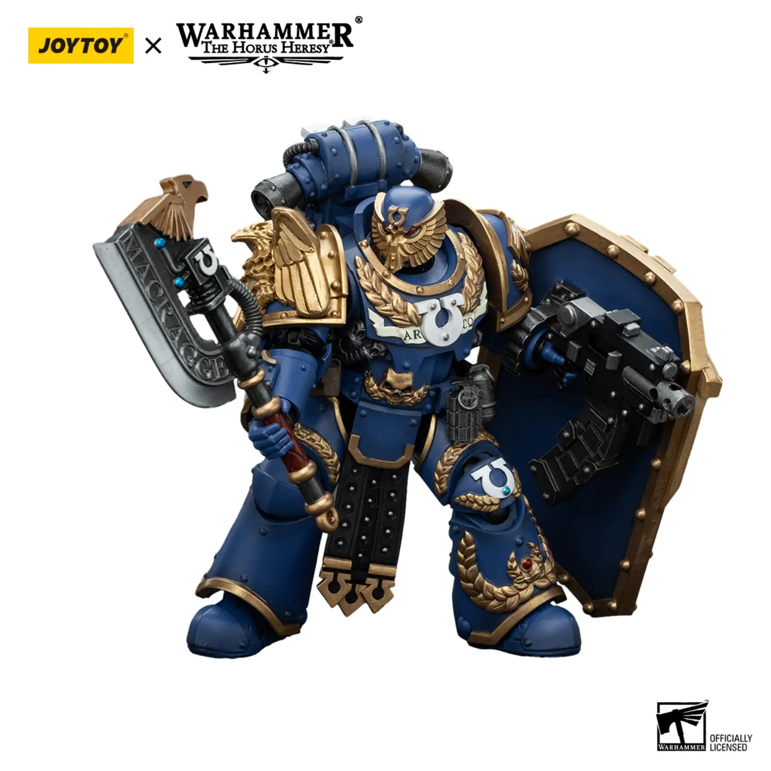 Action Figure - JOYTOY Scale Ultramarines Invictarus Suzerain Squad (Suzerain 4) 1 18 - Warhammer The Horus Heresy 2