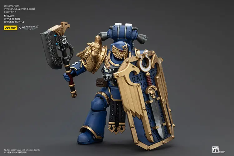 Action Figure - JOYTOY Scale Ultramarines Invictarus Suzerain Squad (Suzerain 4) 1 18 - Warhammer The Horus Heresy rectangle image 4