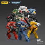 Action Figure - JOYTOY Space Marine Primaris Intercessors 10-Chapter Collection 1/18 - Warhammer 40K