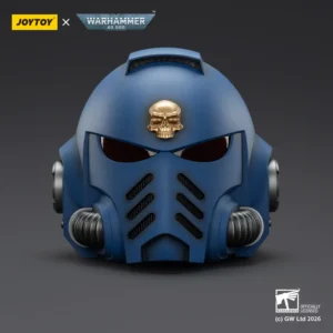 Action Figure - JOYTOY Ultramarines Captain MkX Helmet 1 1 Life-Size Replica - Warhammer 40K Action Figure Joytoy Ultramarines Captain Mkx Helmet 1 1 Life Size Replica Warhammer 40k