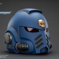 Action Figure Joytoy Ultramarines Captain Mkx Helmet 1 1 Life Size Replica Warhammer 40k Rectangle Image 3