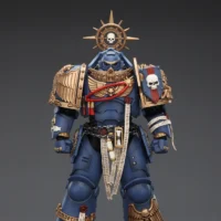 Action Figure - JOYTOY Ultramarines Heavy Relic Primus Armor with Heavy Relic Bolt Rifle 1 18 - Warhammer 40K rectangle image 1