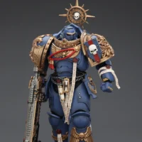 Action Figure - JOYTOY Ultramarines Heavy Relic Primus Armor with Heavy Relic Bolt Rifle 1 18 - Warhammer 40K rectangle image 2