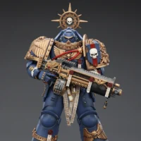 Action Figure - JOYTOY Ultramarines Heavy Relic Primus Armor with Heavy Relic Bolt Rifle 1 18 - Warhammer 40K rectangle image 3