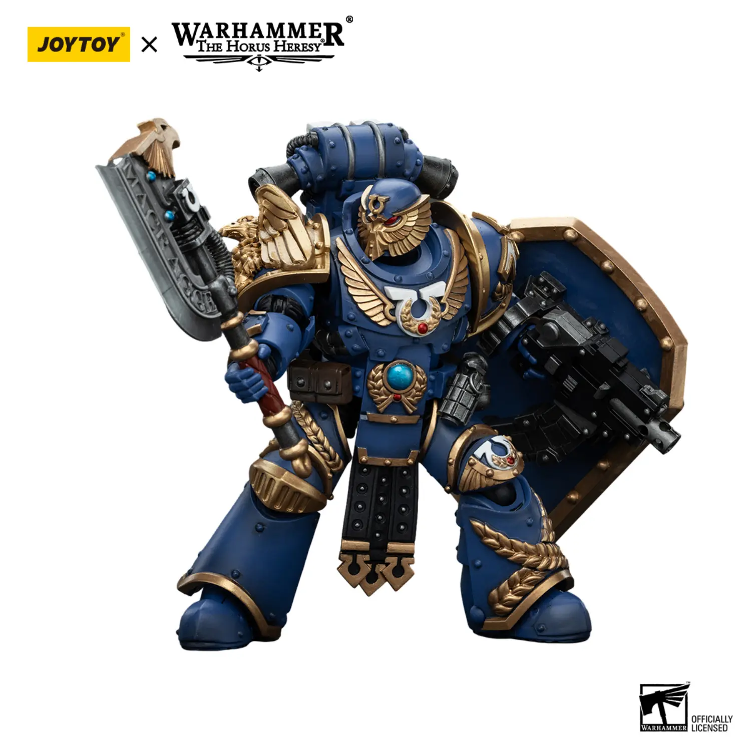 Action Figure - JOYTOY Ultramarines Invictarus Suzerain Squad (Suzerain 1) 1 18 - Warhammer The Horus Heresy 6 Action Figure - JOYTOY Ultramarines Invictarus Suzerain Squad (Suzerain 1) 1 18 - Warhammer The Horus Heresy 6