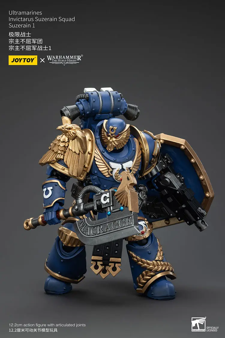 Action Figure - JOYTOY Ultramarines Invictarus Suzerain Squad (Suzerain 1) 1 18 - Warhammer The Horus Heresy rectangle image 4 Action Figure - JOYTOY Ultramarines Invictarus Suzerain Squad (Suzerain 1) 1 18 - Warhammer The Horus Heresy rectangle image 4