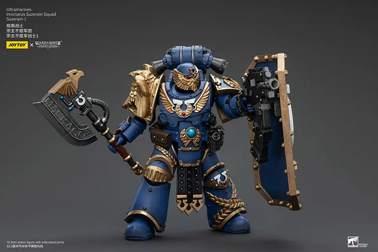 Action Figure - JOYTOY Ultramarines Invictarus Suzerain Squad (Suzerain 1) 1 18 - Warhammer The Horus Heresy rectangle image 6 Action Figure - JOYTOY Ultramarines Invictarus Suzerain Squad (Suzerain 1) 1 18 - Warhammer The Horus Heresy rectangle image 6