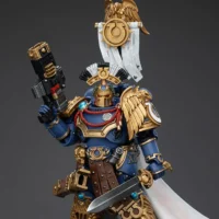 Action Figure - JOYTOY Ultramarines Legion Praetor with Power Sword and Volkite Serpenta 1 18 - Warhammer The Horus Heresy rectangle image 2