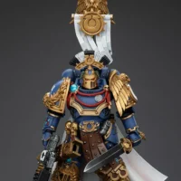 Action Figure - JOYTOY Ultramarines Legion Praetor with Power Sword and Volkite Serpenta 1 18 - Warhammer The Horus Heresy rectangle image