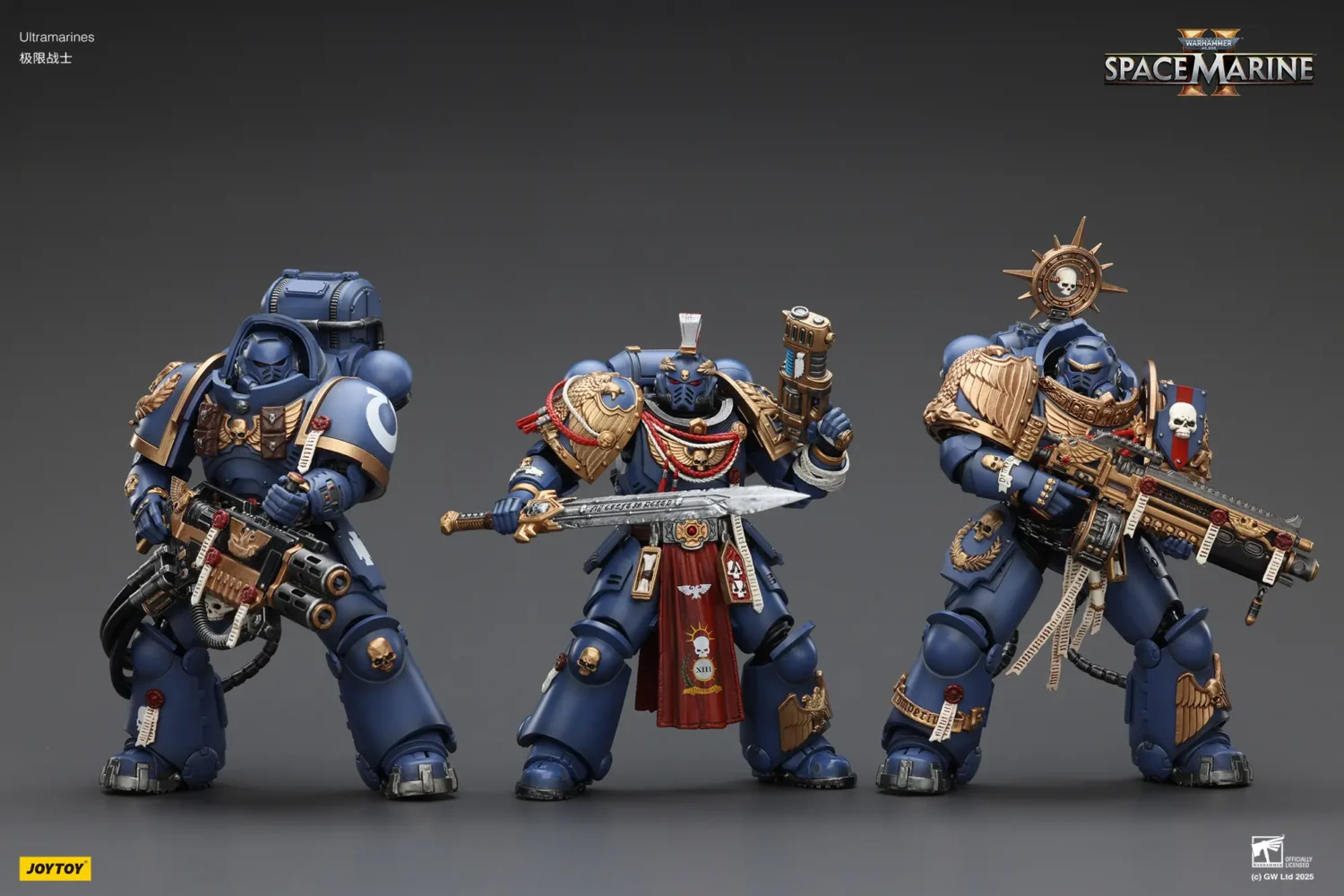Action Figure - JOYTOY Ultramarines Relic Armor Squad 1 18 - Warhammer 40K Space Marine 2 rectangle image 1 Action Figure - JOYTOY Ultramarines Relic Armor Squad 1 18 - Warhammer 40K Space Marine 2 rectangle image 1