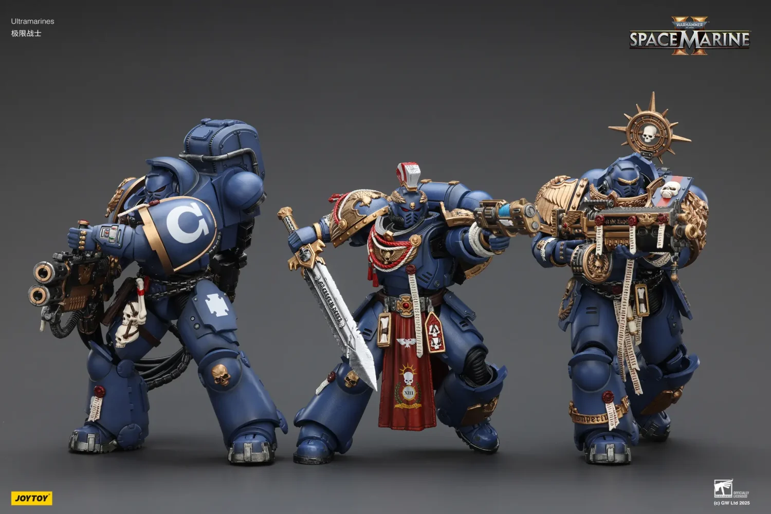 Action Figure - JOYTOY Ultramarines Relic Armor Squad 1 18 - Warhammer 40K Space Marine 2 rectangle image 2 Action Figure - JOYTOY Ultramarines Relic Armor Squad 1 18 - Warhammer 40K Space Marine 2 rectangle image 2
