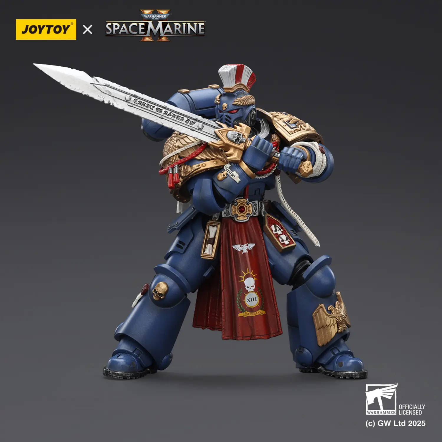Action Figure - JOYTOY Ultramarines Relic Primus Armour with Plasma Pistol and Combat Blade 1 18 - Warhammer 40K 3 Action Figure - JOYTOY Ultramarines Relic Primus Armour with Plasma Pistol and Combat Blade 1 18 - Warhammer 40K 3