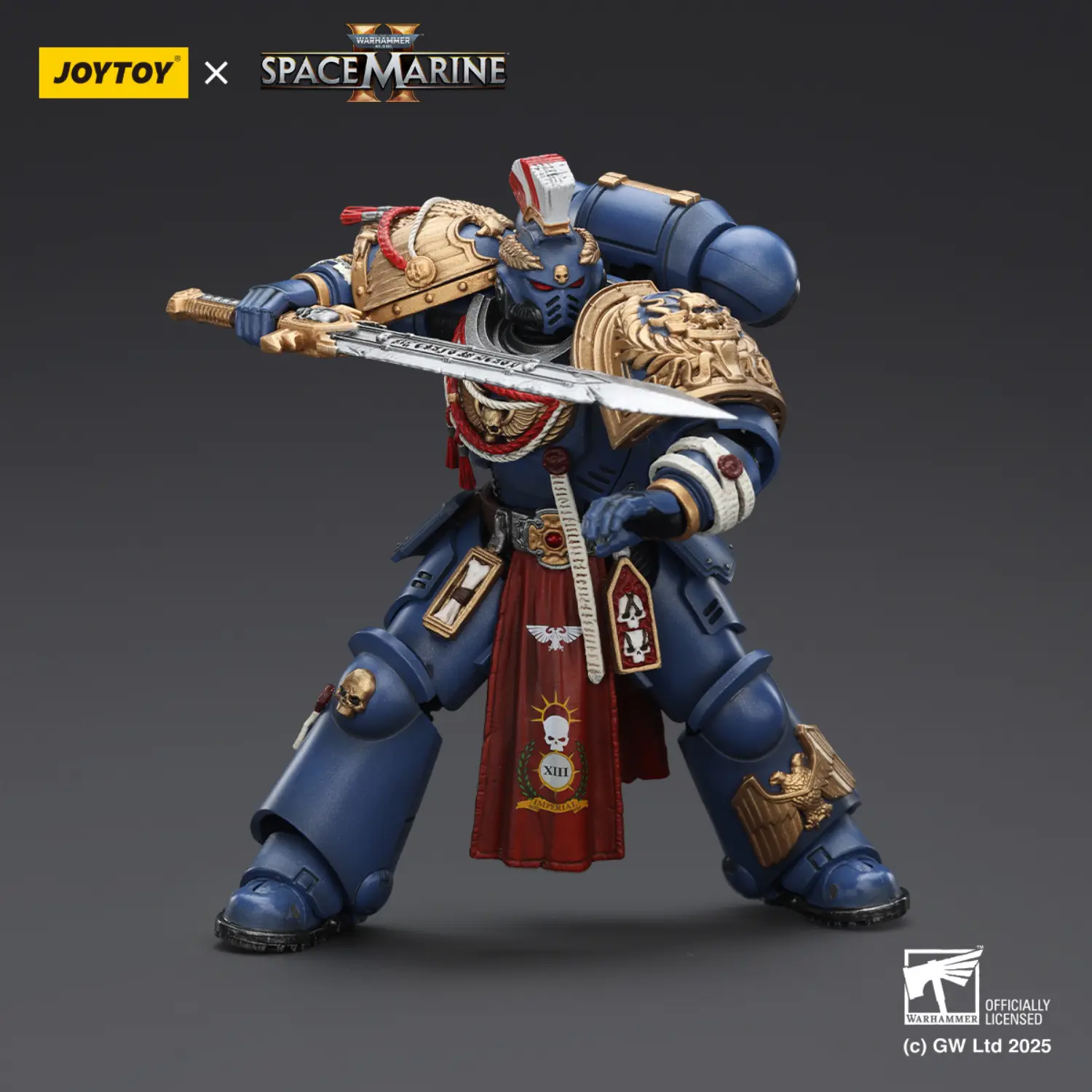 Action Figure - JOYTOY Ultramarines Relic Primus Armour with Plasma Pistol and Combat Blade 1 18 - Warhammer 40K 4 Action Figure - JOYTOY Ultramarines Relic Primus Armour with Plasma Pistol and Combat Blade 1 18 - Warhammer 40K 4