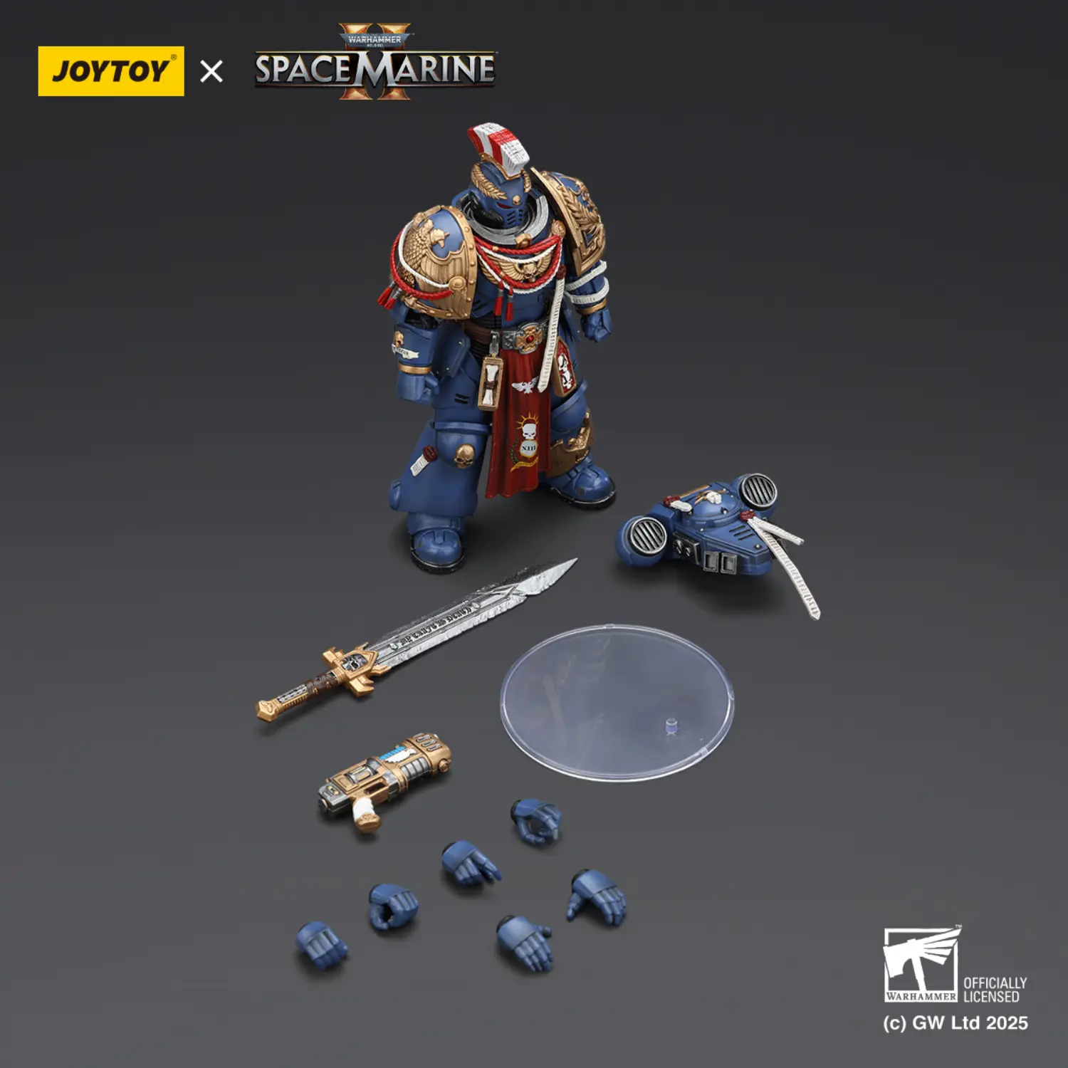 the parts of the Action Figure - JOYTOY Ultramarines Relic Primus Armour with Plasma Pistol and Combat Blade 1 18 - Warhammer 40K 5 the parts of the Action Figure - JOYTOY Ultramarines Relic Primus Armour with Plasma Pistol and Combat Blade 1 18 - Warhammer 40K 5