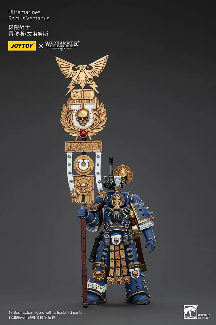 Action Figure - JOYTOY Ultramarines Remus Ventanus 1 18 - Warhammer The Horus Heresy rectangle image 1 Action Figure - JOYTOY Ultramarines Remus Ventanus 1/18 - Warhammer The Horus Heresy