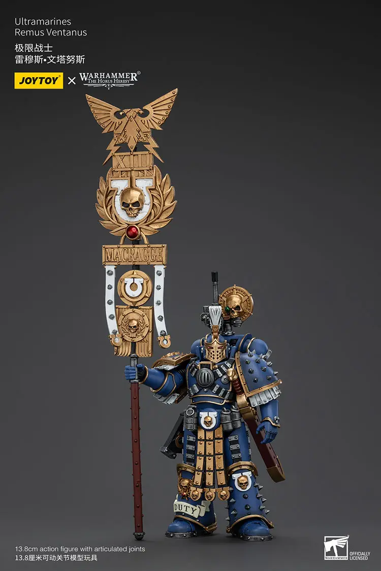 Action Figure - JOYTOY Ultramarines Remus Ventanus 1 18 - Warhammer The Horus Heresy rectangle image 2 Action Figure - JOYTOY Ultramarines Remus Ventanus 1/18 - Warhammer The Horus Heresy