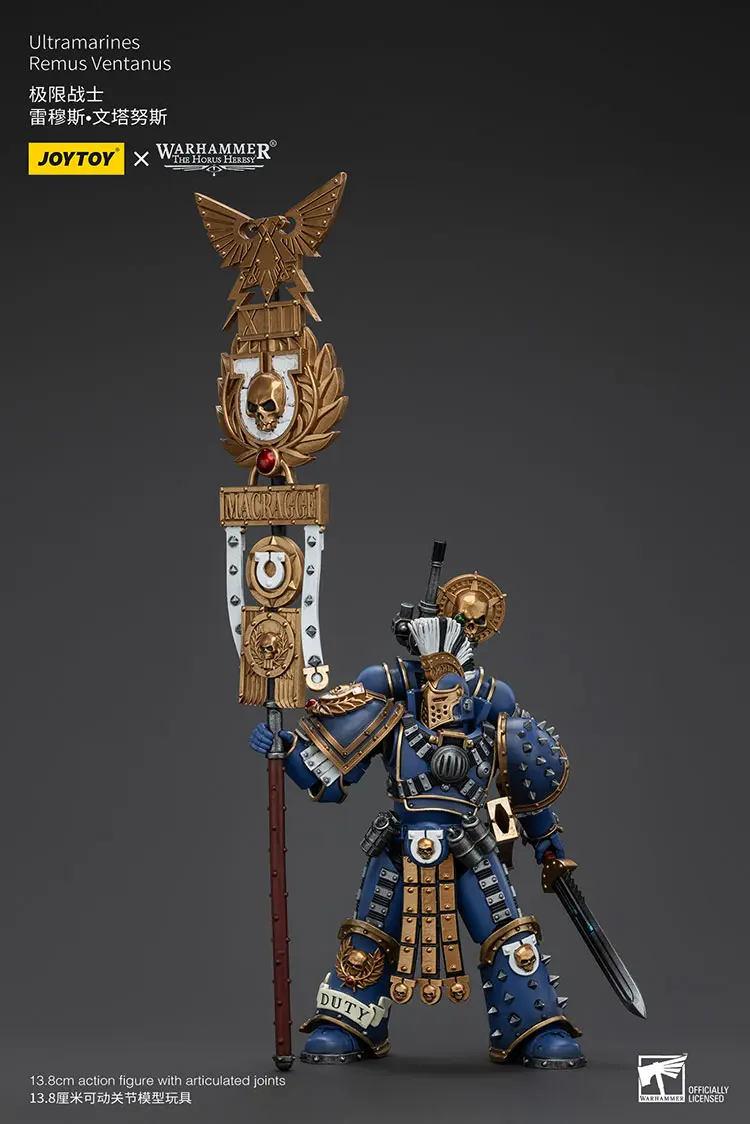 Action Figure - JOYTOY Ultramarines Remus Ventanus 1 18 - Warhammer The Horus Heresy rectangle image 5 Action Figure - JOYTOY Ultramarines Remus Ventanus 1 18 - Warhammer The Horus Heresy rectangle image 5