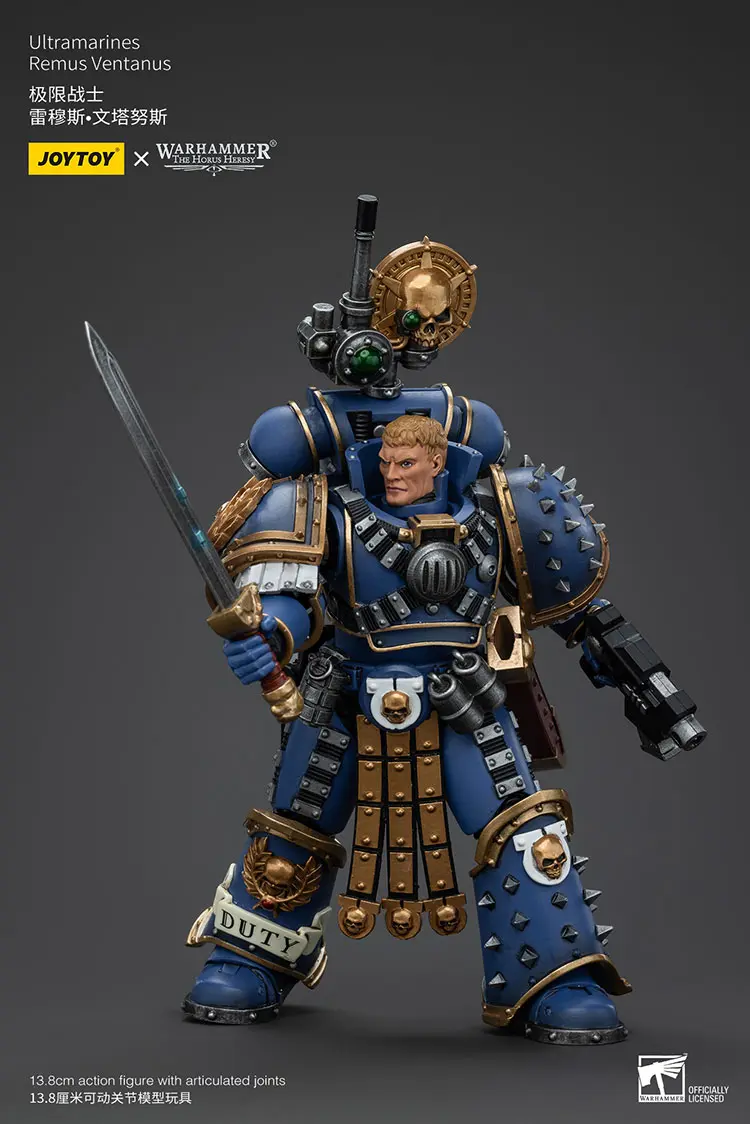 Action Figure - JOYTOY Ultramarines Remus Ventanus 1 18 - Warhammer The Horus Heresy rectangle image 9 Action Figure - JOYTOY Ultramarines Remus Ventanus 1 18 - Warhammer The Horus Heresy rectangle image 9