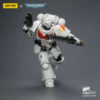 Action Figure - JOYTOY White Scars Intercessor with Bolt Rifle, Bolt Pistol and Chainsword 1 18 - Warhammer 40K 5