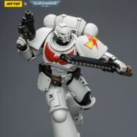 Action Figure - JOYTOY White Scars Intercessor with Bolt Rifle, Bolt Pistol and Chainsword 1 18 - Warhammer 40K rectangle image 9