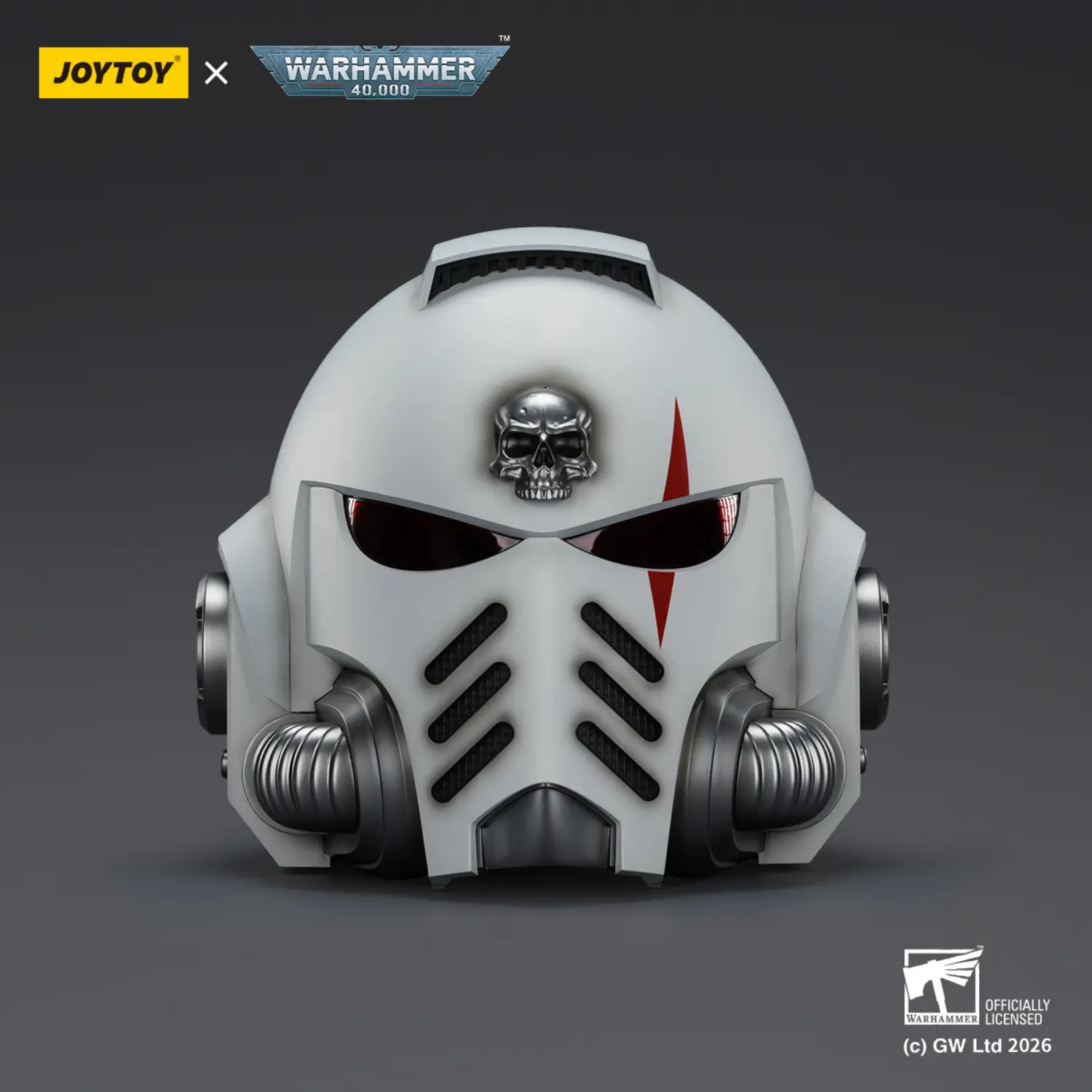 Action Figure - JOYTOY White Scars MkX Helmet 1 1 Life-Size Replica - Warhammer 40K 1